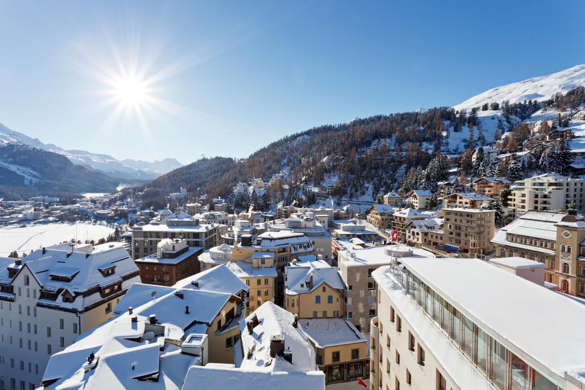 Art Boutique Hotel Monopol Sankt Moritz Buitenkant foto