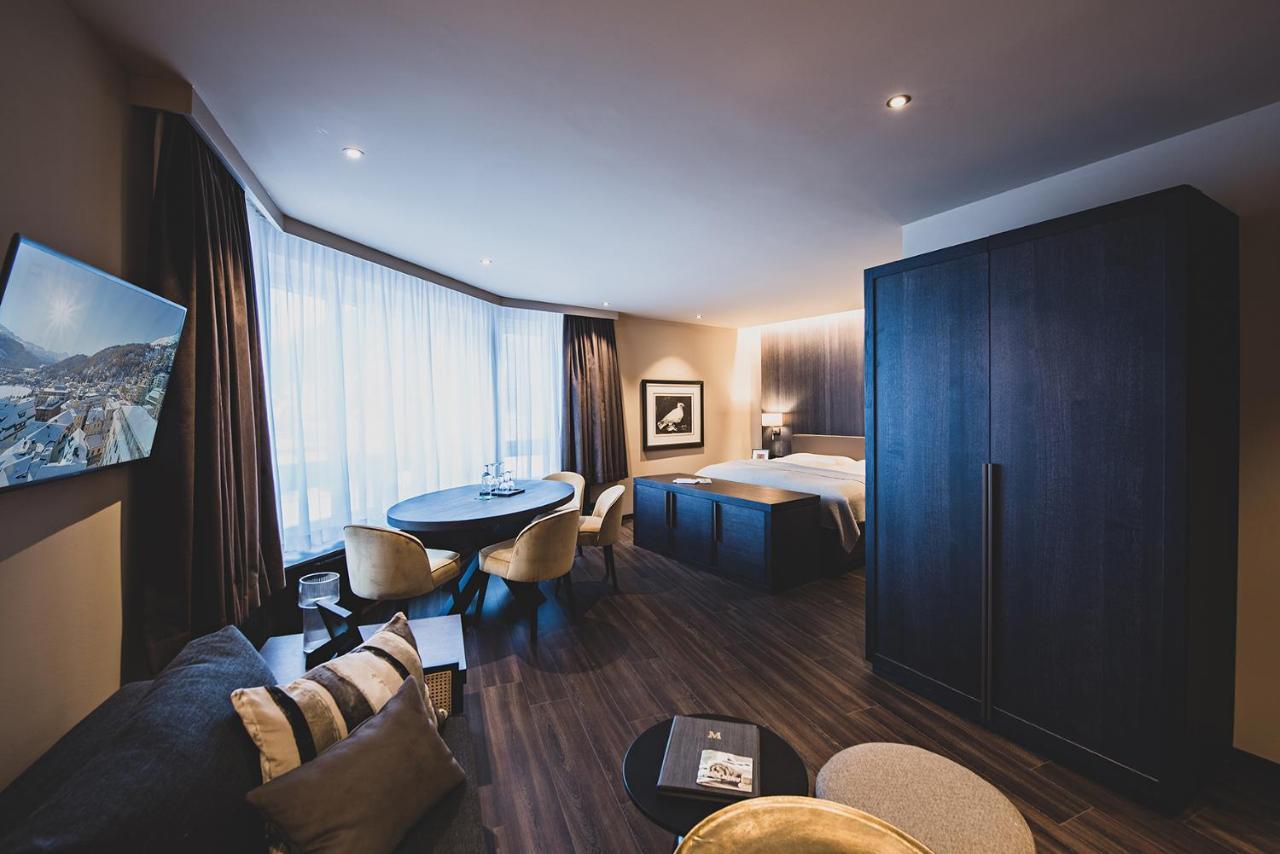 Art Boutique Hotel Monopol Sankt Moritz Buitenkant foto